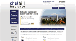 Desktop Screenshot of chethill-ins.com